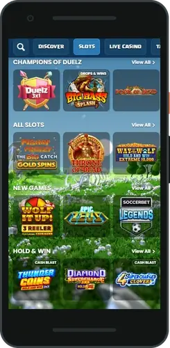 Duelz Casino register